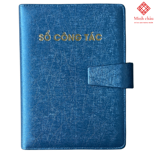 Sổ bìa da còng Sổ Công Tác