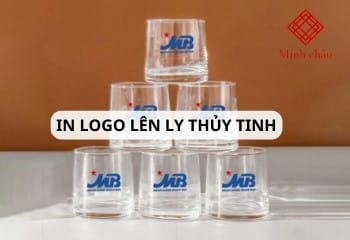 In logo lên ly thủy tinh, cốc thủy tinh - Làm quà tặng doanh nghiệp