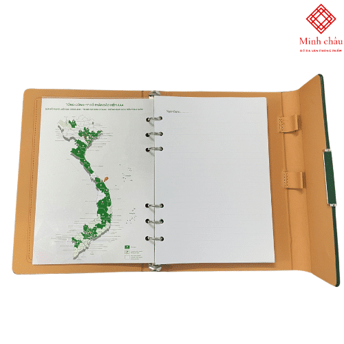 Sổ bìa da còng Bảo hiểm AAA