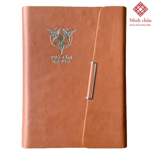 Sổ bìa da còng – Tuệ Tâm Group