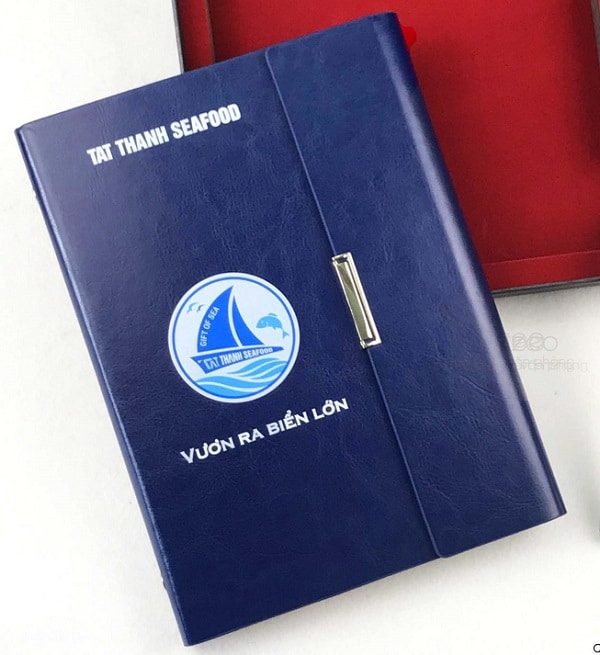 Sổ tay bìa còng Sea Food SD034