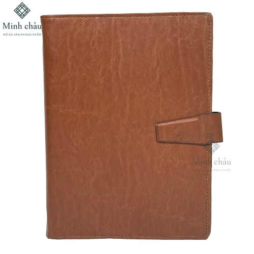 Sổ bìa da còng A5 MC42