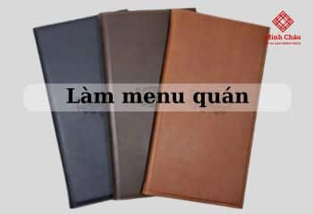 Hướng dẫn cách làm menu đẹp, ấn tượng, cập nhật mới nhất 2024