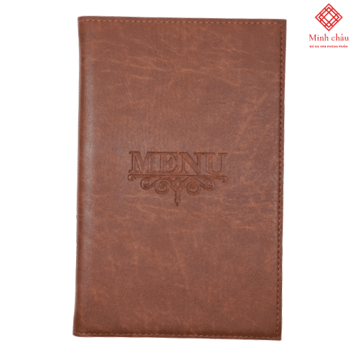 Bìa menu da A5 có sẵn