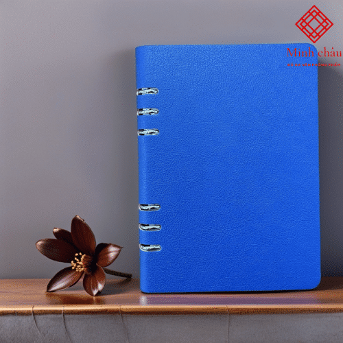 Sổ bìa da còng A5 – Mẫu số 1