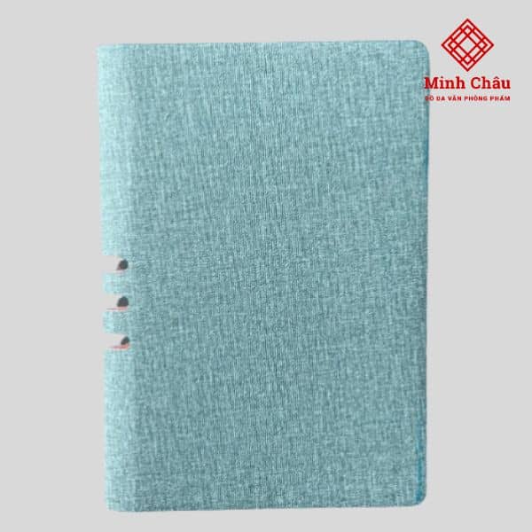 Mẫu Sổ bìa da gáy còng a6 có sẵn